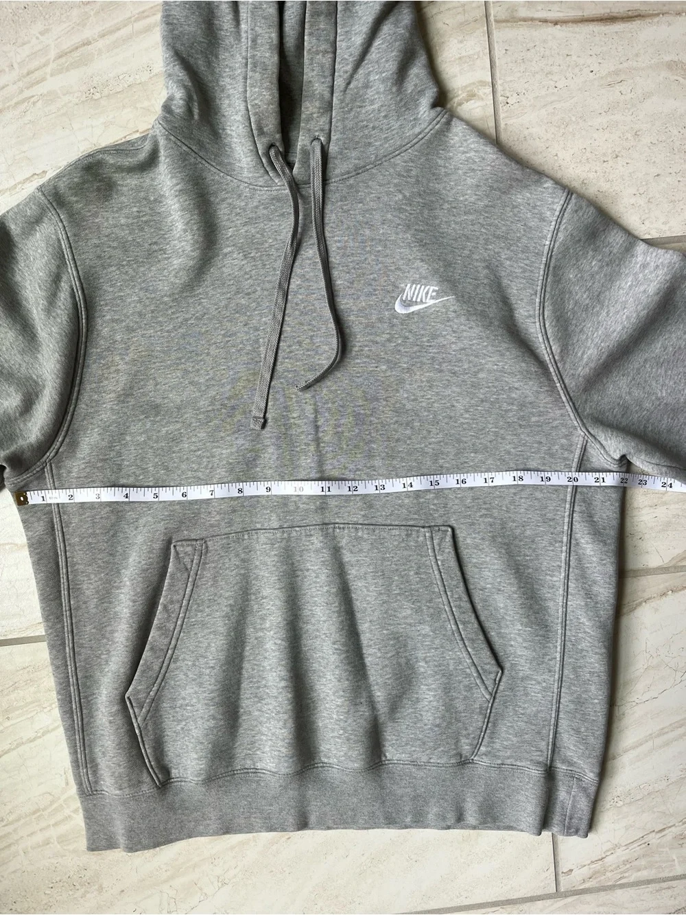 Nike Sportswear Club Fleece Gray Pullover Hoodie Men’s Medium